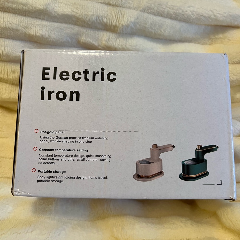 Electric Iron Portable New in Box - Picture 3 of 6